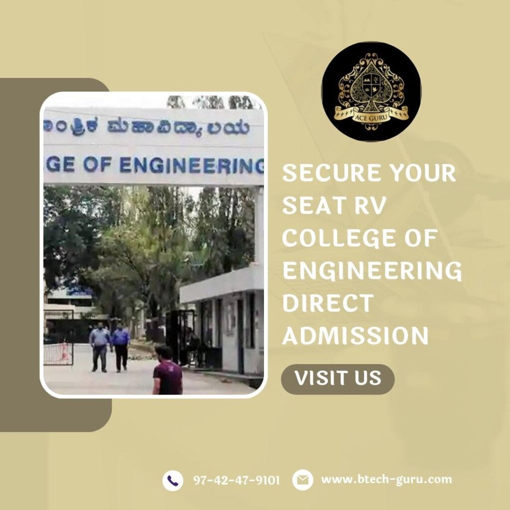 Secure your Seat RV College of Engineering Direct Admission