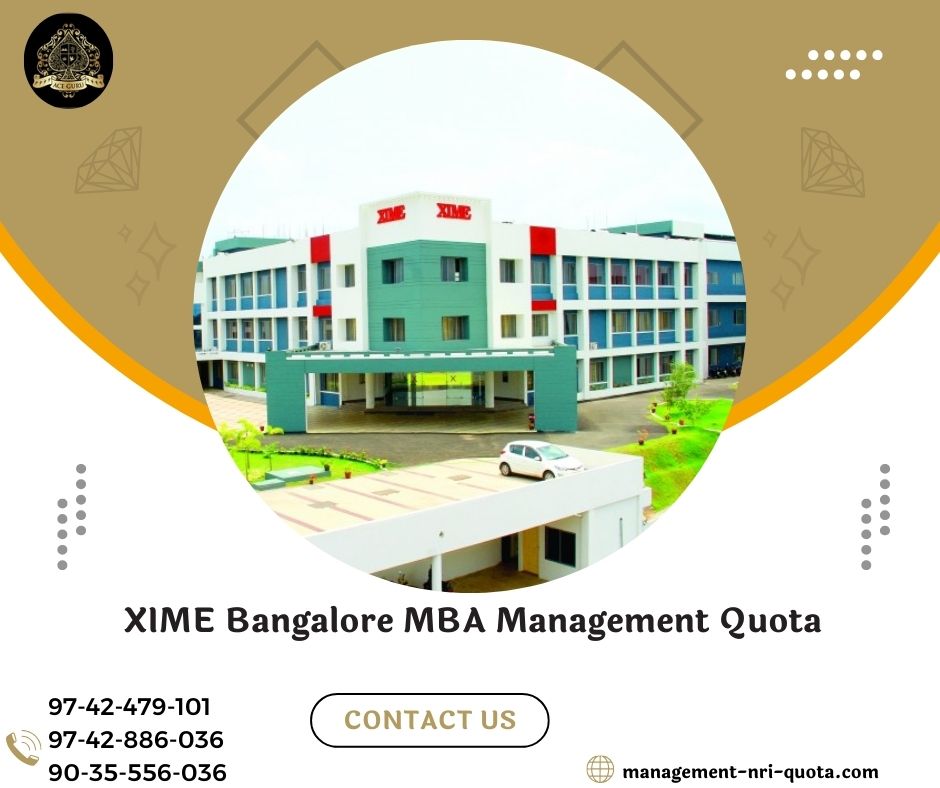 XIME Bangalore MBA Management Quota 